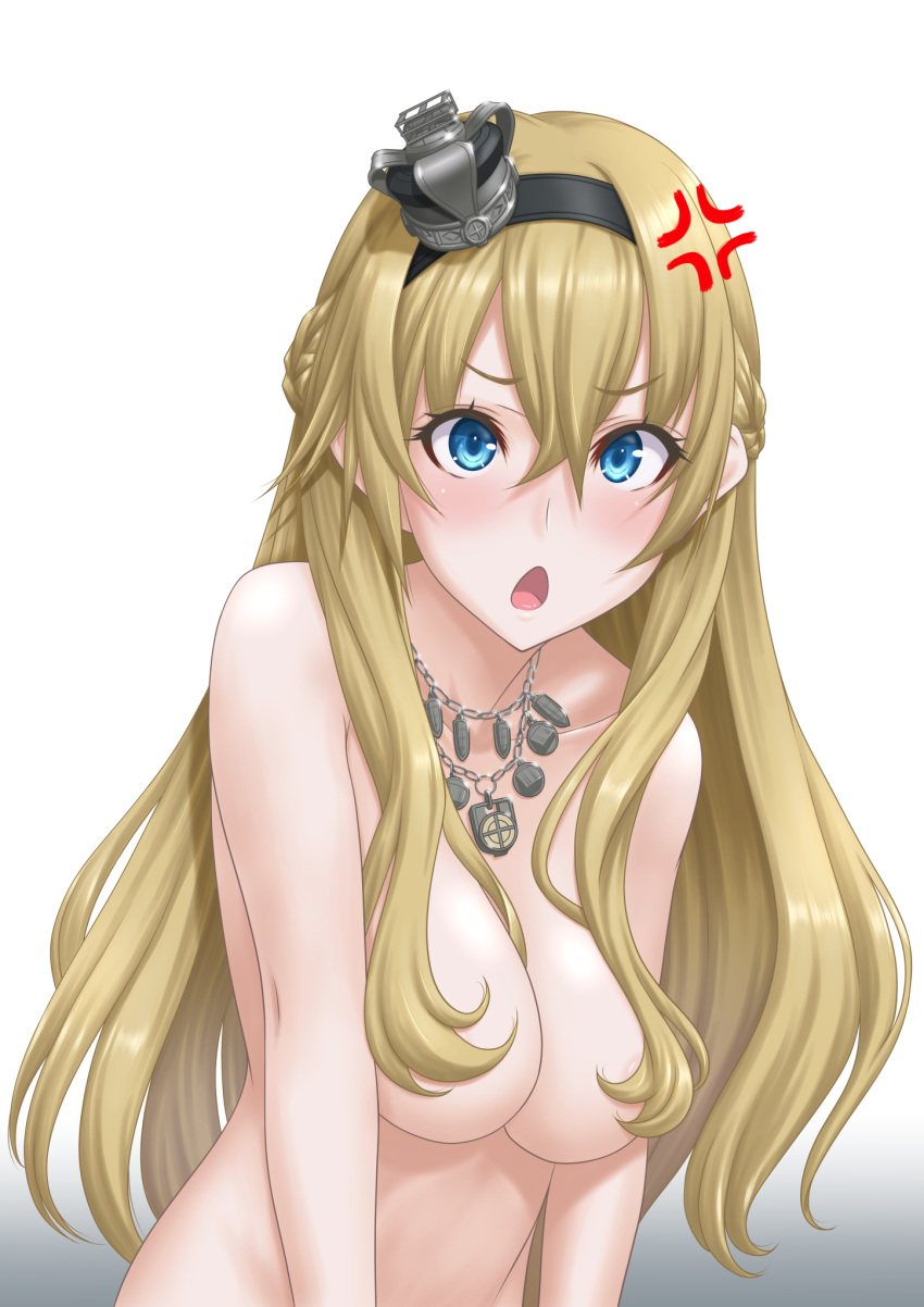 areola kantai_collection t2r topless warspite_(kancolle)