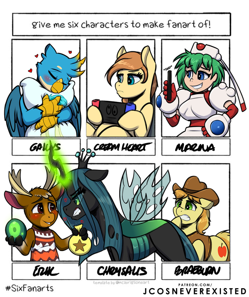 angry animal_crossing arthropod avian bag blush braeburn_(mlp) cellphone cervid changeling crossover dakimakura_design egg english_text equid equine erik_(animal_crossing) eyes_closed fan_character friendship_is_magic gallus gryphon hi_res horse hug human jcosneverexisted magic mammal marina_(mischief_makers) mischief_makers my_little_pony mythological_avian mythology nintendo nintendo_switch phone pillow pony queen_chrysalis_(mlp) sandbar smartphone text url video_games