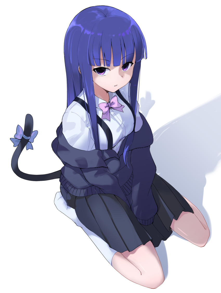 frederica_bernkastel sanmaruni seifuku sweater tail umineko_no_naku_koro_ni