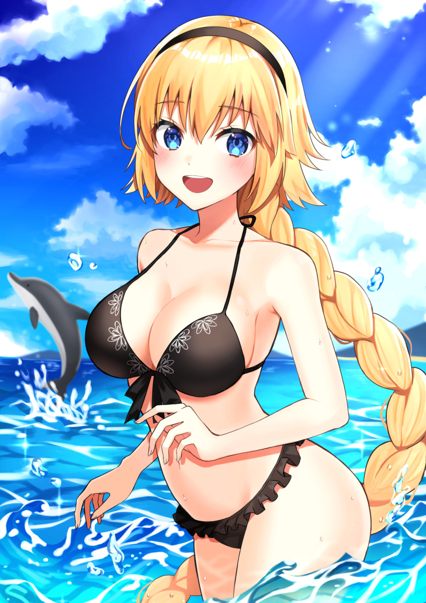 bikini fate/grand_order jeanne_d'arc jeanne_d'arc_(fate) kiriri_22 swimsuits tagme