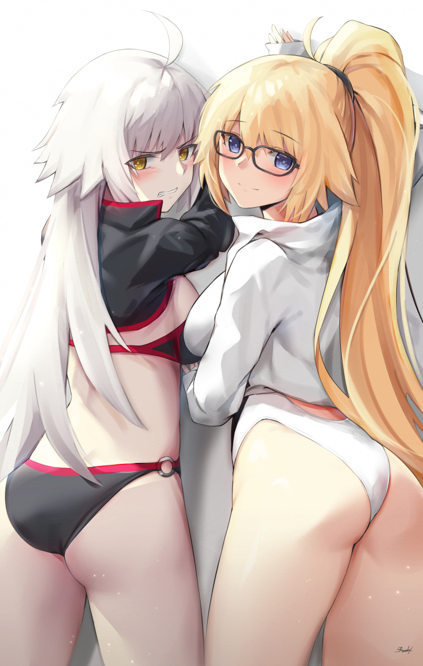bee_doushi fate/grand_order jeanne_d'arc jeanne_d'arc_(alter)_(fate) jeanne_d'arc_(fate)