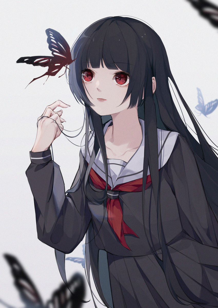 enma_ai jigoku_shoujo seifuku suyi-j tagme