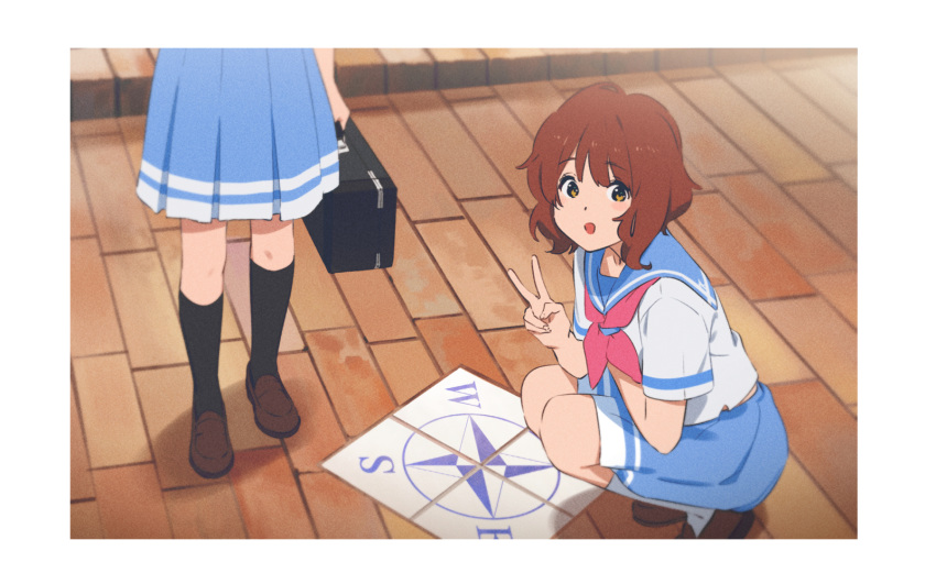 hibike!_euphonium kamo_kamen kousaka_reina oumae_kumiko seifuku