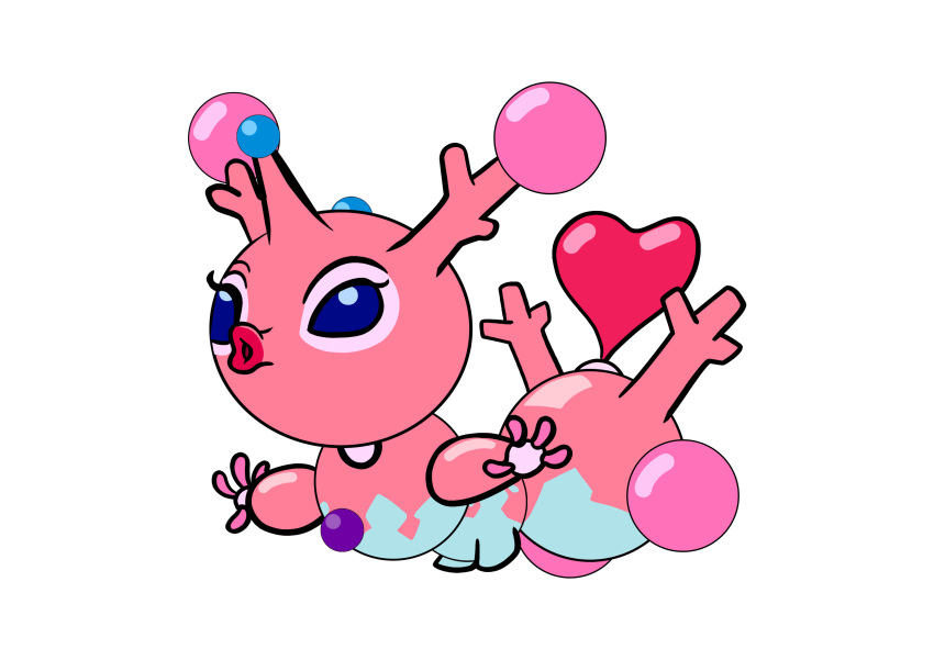 &lt;3_tail 2019 4_fingers absurd_res alien blue_countershading corsola countershading disney experiment_(lilo_and_stitch) eyelashes fingers flat_colors hi_res hybrid lilo_and_stitch nintendo pink_body pok&eacute;mon pok&eacute;mon_(species) purple_eyes simple_background stitch! tombola1993 video_games welco white_background