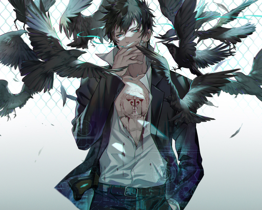 all_male cropped ekita_xuan kougami_shinya male psycho-pass