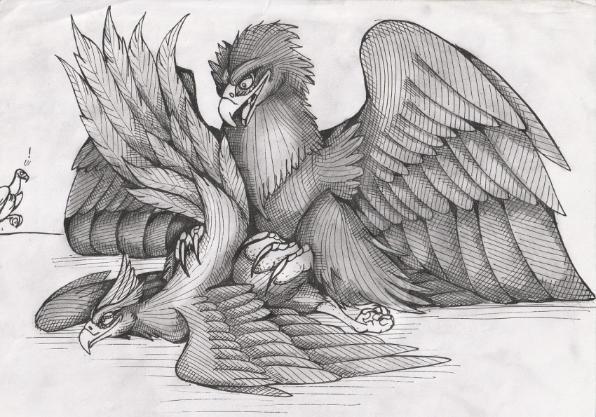 01phoenix01 2019 accipitrid accipitriform ambiguous/ambiguous ambiguous_gender ass_up avian bird duo eagle european_mythology feral graphite_(artwork) greek_mythology looking_at_another looking_at_partner looking_forward looking_pleasured lying monochrome mythological_avian mythological_firebird mythology on_front outside pencil_(artwork) phoenix raised_tail sex shaded spread_wings traditional_media_(artwork) vulture wings