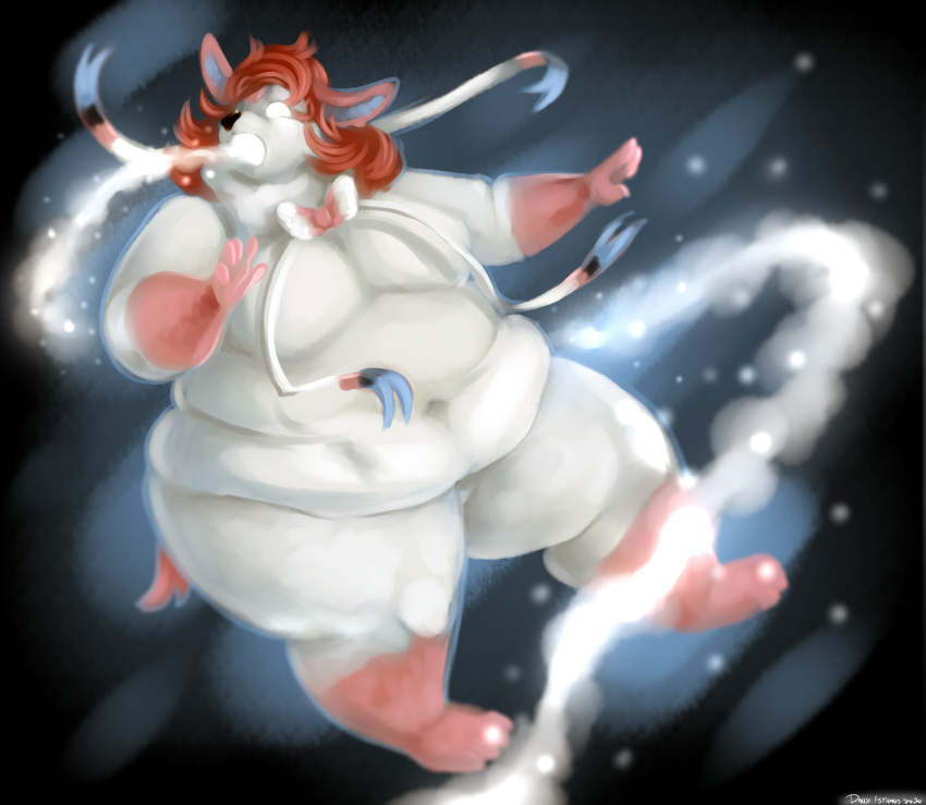 danji-isthmus eevee hi_res male nintendo overweight pok&eacute;mon pok&eacute;mon_(species) tagme video_games