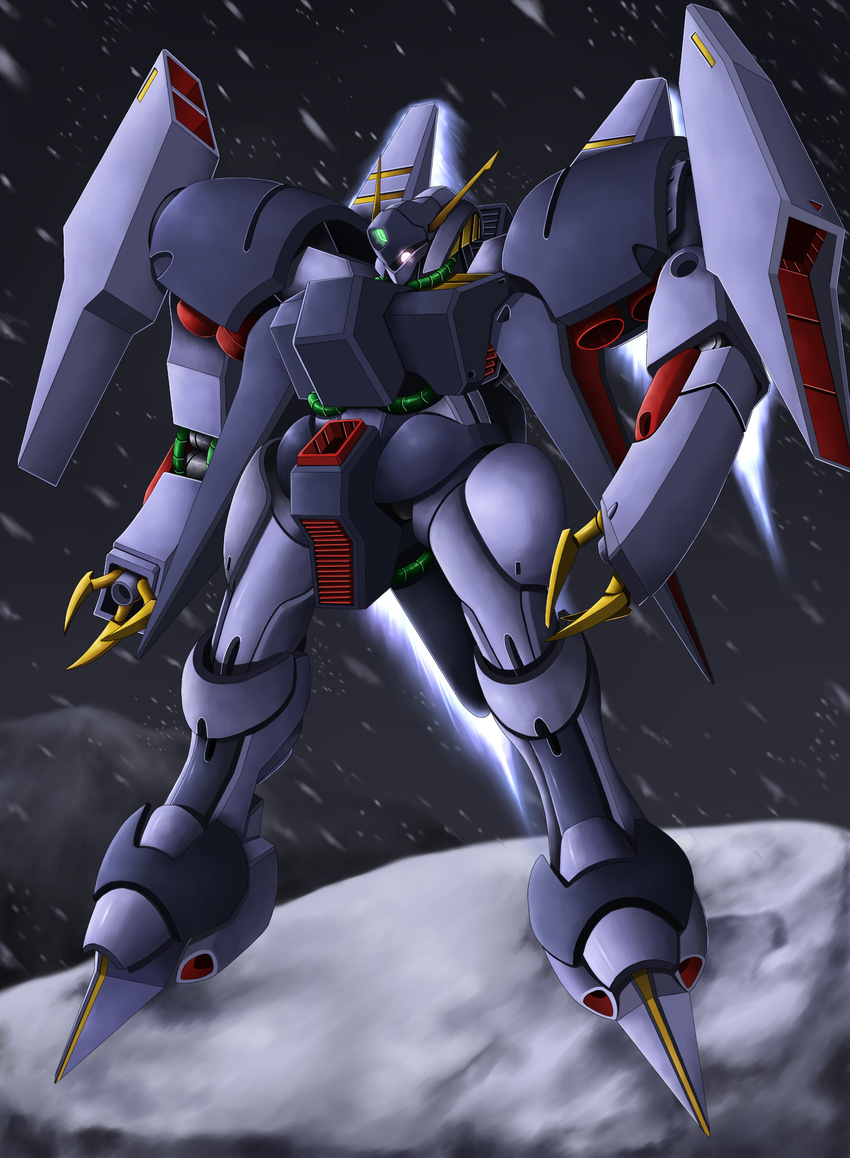 bad_id bad_pixiv_id byalant claws gundam highres kiriya_obu_gn mecha no_humans solo space zeta_gundam