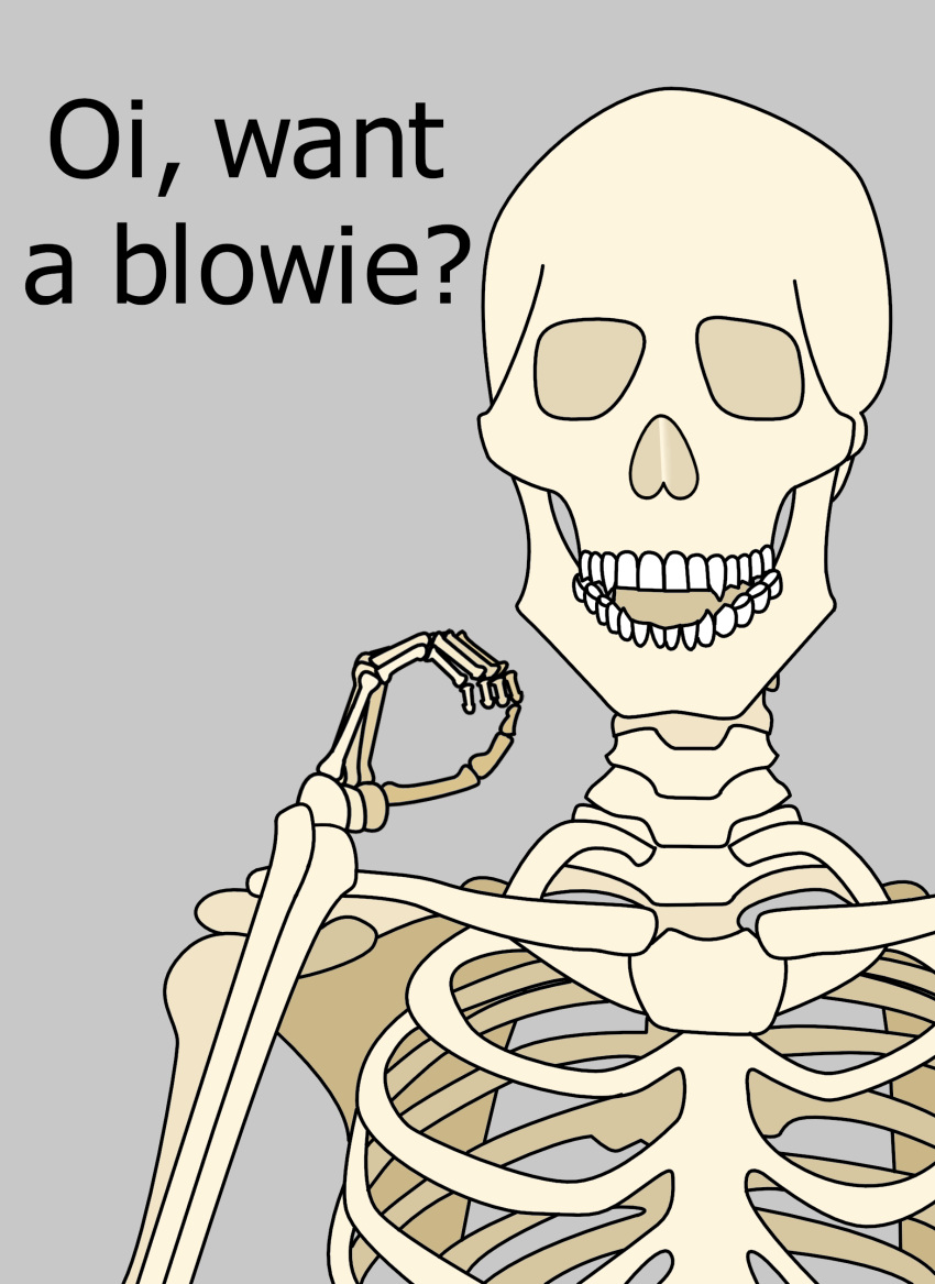 absurd_res ambiguous_gender animated_skeleton bone hi_res humanoid looking_at_viewer not_furry open_mouth redcrystal simple_background skeleton skull solo text undead