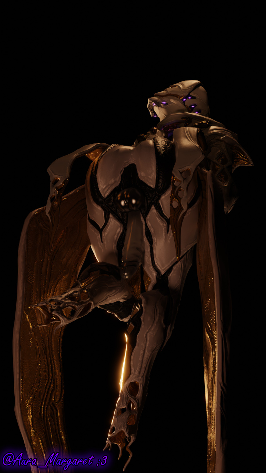 9:16 absurd_res alien auramargaret balls butt genitals hi_res humanoid humanoid_genitalia humanoid_penis looking_at_viewer male penis presenting presenting_hindquarters presenting_penis solo tenno video_games warframe wisp_(warframe)