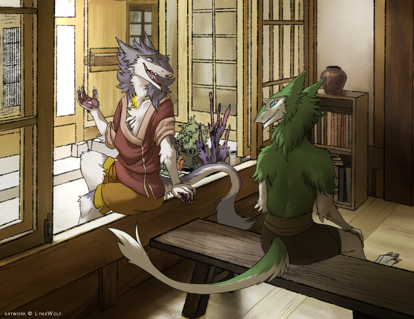 absurd_res hi_res inside kel lynxwolf pin_(pinpineapplepin) sergal talyxian_flora vilous_universe