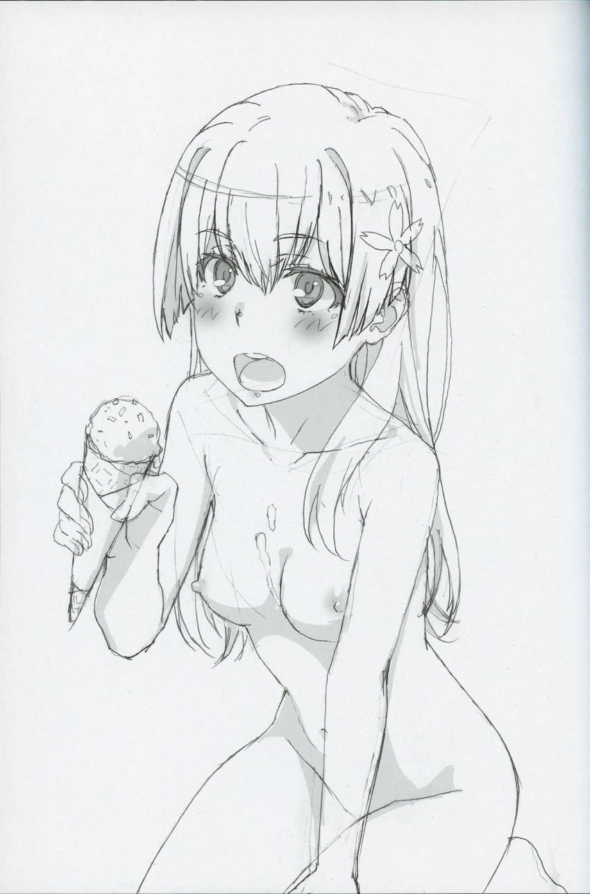 naked nipples saten_ruiko sketch tanaka_yuuichi to_aru_kagaku_no_railgun to_aru_majutsu_no_index