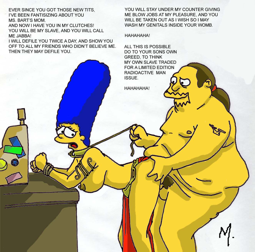 comic_book_guy marge_simpson tagme the_simpsons