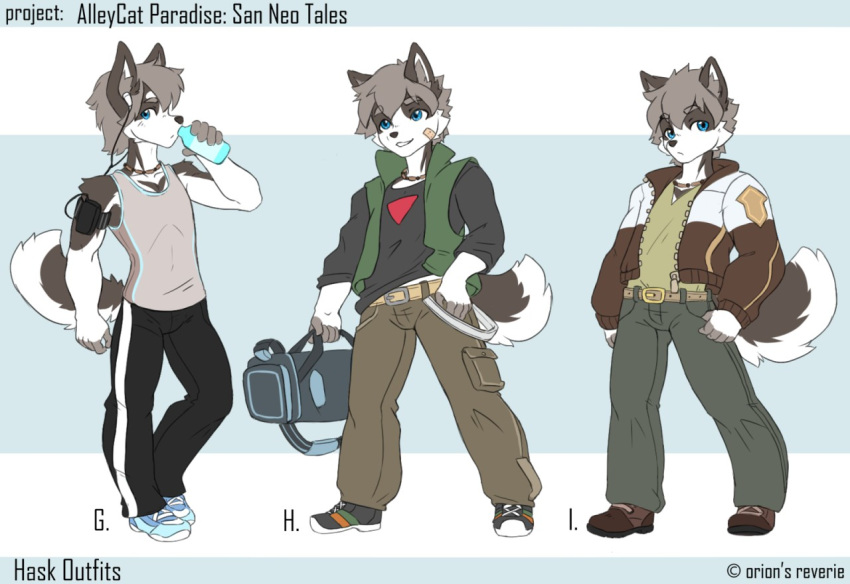 2020 anthro blue_eyes canid canine canis clothing digital_media_(artwork) domestic_dog footwear hair husky longdanger male mammal nordic_sled_dog shoes solo spitz standing
