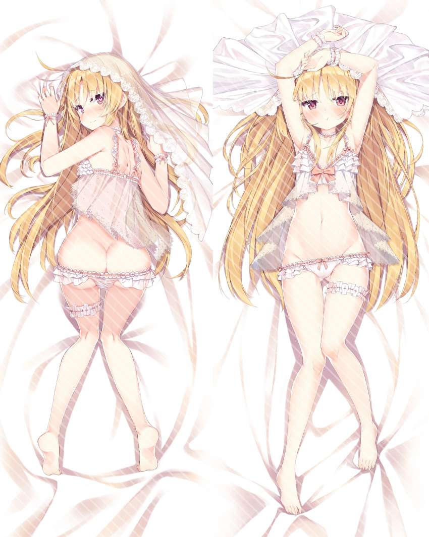 ass dakimakura darnell garter pantsu panty_pull