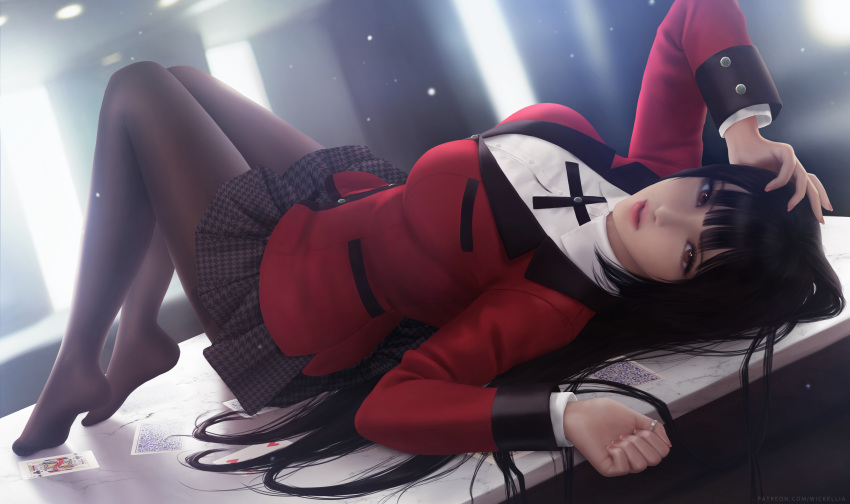 jabami_yumeko kakegurui tagme third-party_edit wickellia