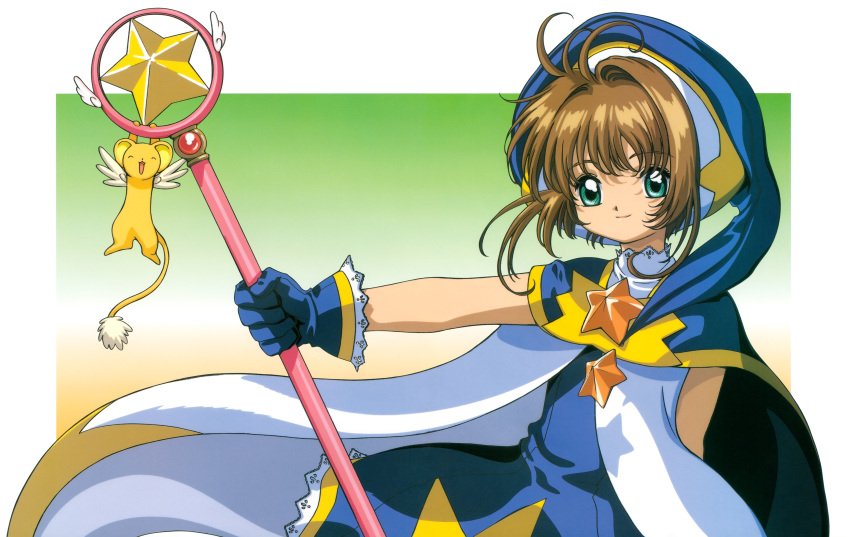 card_captor_sakura kerberos kinomoto_sakura madhouse weapon