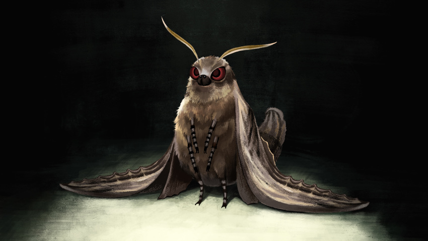 animal_focus bug dark highres insect moth nishimawari_kouro no_humans original solo