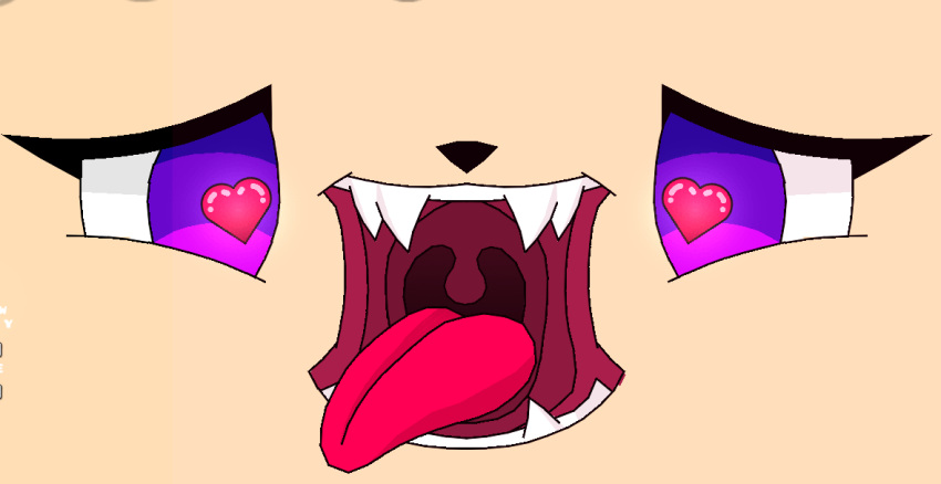 ambiguous_gender funnyman2 lust teeth_showing tongue tongue_out unknown_artist vore zero_pictured