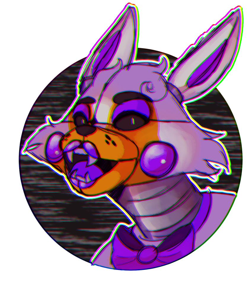 alpha_channel ambiguous_gender animatronic black_sclera canid canine cheek_tuft eyeshadow facial_tuft five_nights_at_freddy's five_nights_at_freddy's_world fox fur grey_body half-closed_eyes head_tuft headshot_portrait hi_res lipstick lolbit_(fnaf) looking_at_viewer machine makeup mammal narrowed_eyes open_mouth orange_body orange_fur portrait purple_cheeks purple_inner_ear purple_tongue ribbons robot sharp_teeth simple_background sister_location solo teeth toilettrauma tongue transparent_background tuft video_games white_body white_eyes white_fur