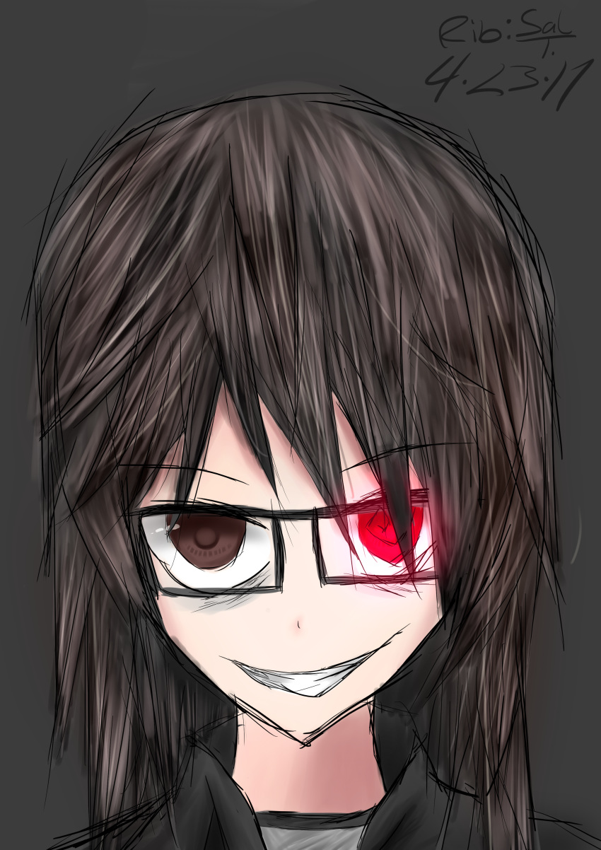 absurdres boy ghoul highres long_hair original