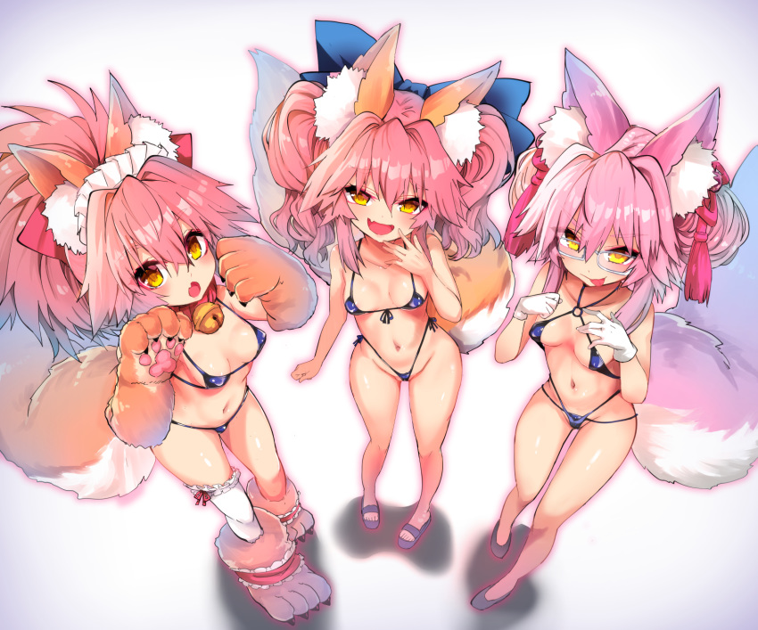 animal_ears fate/grand_order fate_(series) tail tamamo_no_mae_(fate) wisespeak