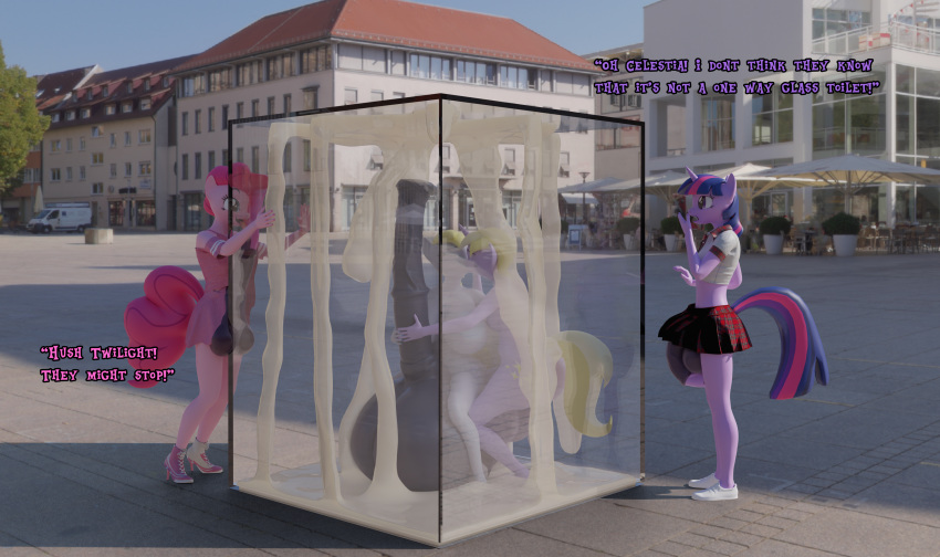 3d_(artwork) absurd_res ahegao alternate_version_at_source anthro balls big_balls big_penis bodily_fluids clothed clothing cum cum_everywhere cum_on_feet cum_on_glass daughter derpy_hooves_(mlp) dialogue digital_media_(artwork) dinky_hooves_(mlp) ejaculation excessive_cum exibitionism frickitclaw friendship_is_magic genital_fluids genitals hasbro hi_res huge_balls huge_penis hyper hyper_balls hyper_cum hyper_genitalia hyper_penis incest_(lore) intersex intersex/intersex kissing looking_pleasured messy mother mother_and_child mother_and_daughter my_little_pony parent parent_and_child penis pinkie_pie_(mlp) plantigrade public text twilight_sparkle_(mlp)