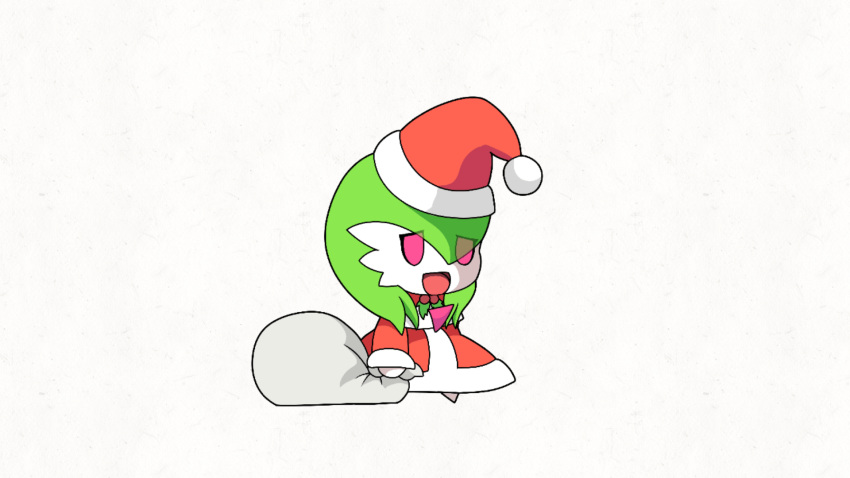 16:9 ailin ailin_gardevoir animated clothed clothing enrique849 female gardevoir hi_res humanoid nintendo not_furry padoru pok&eacute;mon pok&eacute;mon_(species) short_playtime solo video_games widescreen