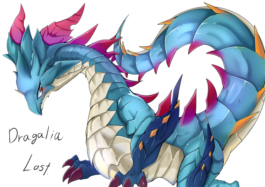 carnivorous_owl dragalia_lost dragon female hi_res ichthyosaur marine mercury reptile scalie solo