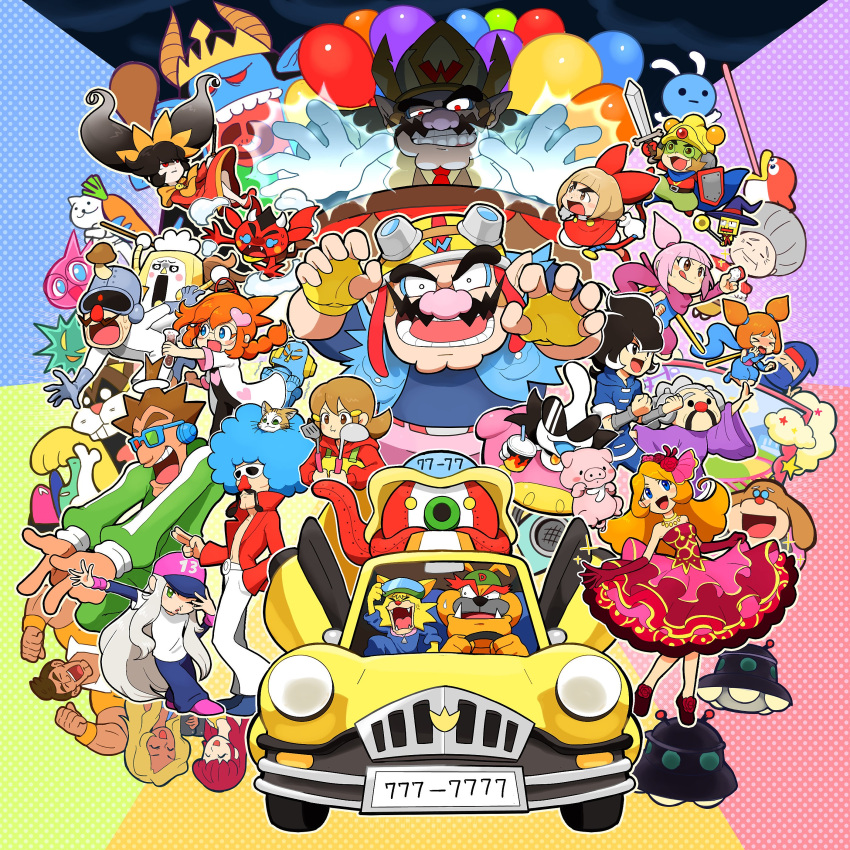 ana_(warioware) ashley_(warioware) kat_(warioware) mona_(warioware) penny_(warioware) tagme wario warioware