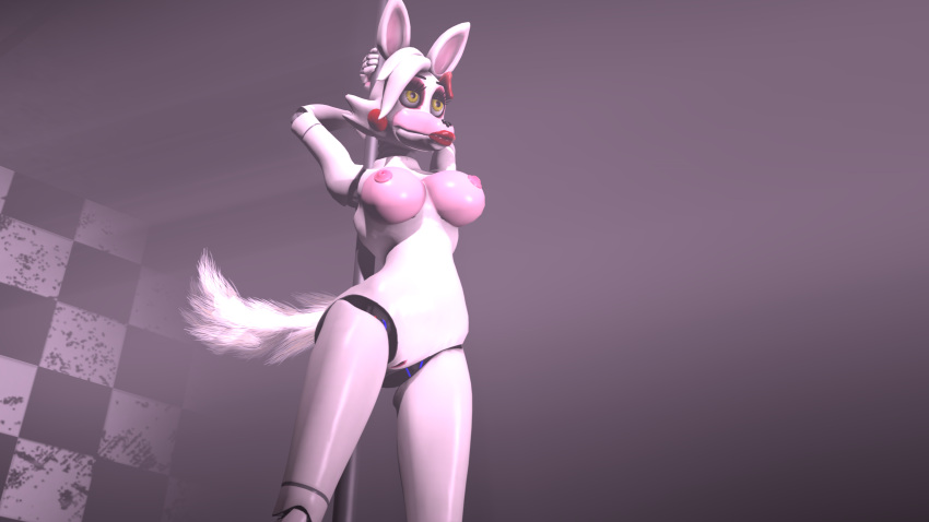 16:9 3d_(artwork) absurd_res alternate_form animatronic anthro big_breasts bow_tie breasts canid canine dancing digital_media_(artwork) erect_nipples female five_nights_at_freddy's five_nights_at_freddy's_2 fox fur genitals hair hi_res huge_filesize lips long_legs long_torso machine mammal mangle_(fnaf) nipples nude pink_body pink_breasts pink_nipples pink_pussy pole pole_dancing pussy robot small_head small_waist solo source_filmmaker video_games white_body white_fur white_hair white_tail widescreen yellow_eyes