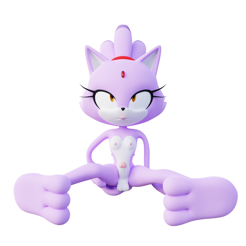 1:1 3d_(artwork) absurd_res accessory alpha_channel animal_humanoid anthro blaze_the_cat breasts digital_media_(artwork) eyelashes feet felid felid_humanoid feline feline_humanoid fingering fingering_self foot_focus gem genitals gynomorph hair_accessory hairband herm hi_res humanoid humanoid_genitalia humanoid_penis intersex looking_pleasured looking_up mammal mammal_humanoid masturbation penis slim solo sonic_the_hedgehog_(series) spread_legs spreading thorinblender tongue vaginal vaginal_fingering