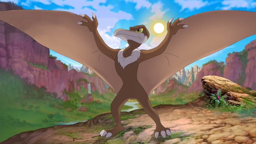 before dinosaur don_bluth feral hi_res kitsune2000 land male pteranodon pteranodontid pterosaur reptile scalie sierra solo the_land_before_time time vihor405