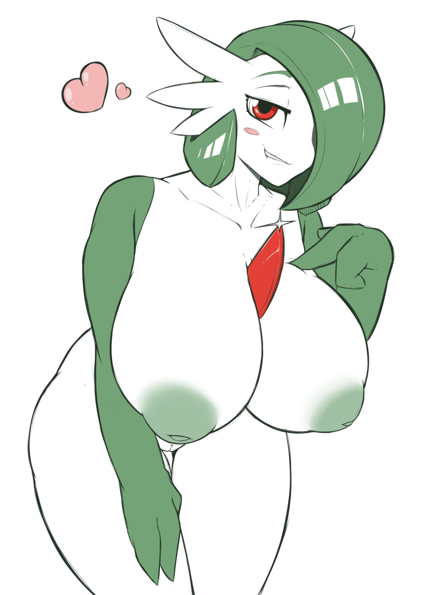 &lt;3 2021 absurd_res big_breasts blush breasts female gardevoir genitals hi_res humanoid looking_at_viewer nintendo nude pok&eacute;mon pok&eacute;mon_(species) pussy quin-nsfw solo video_games