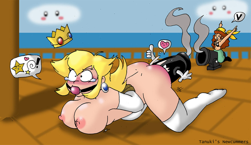 bullet_bill captain_syrup nintendo princess_peach super_mario_bros. tanuki wario_land