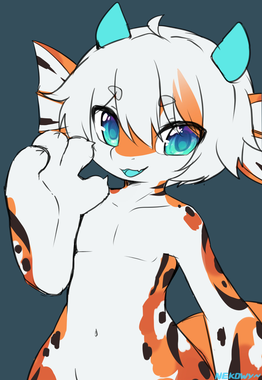 absurd_res ambiguous_gender anthro beta_pok&eacute;mon_(species) beta_pok&eacute;mon_games big_(disambiguation) cute_eyes cute_face cyprinid cypriniform fangs fish fish_tail glistening glistening_eyes goldfish gyopin hi_res kemono kinguio male marine nekowy nekowyn nintendo orange_body pok&eacute;mon pok&eacute;mon_(species) pok&eacute;mon_gold_beta video_games white_body whitehair