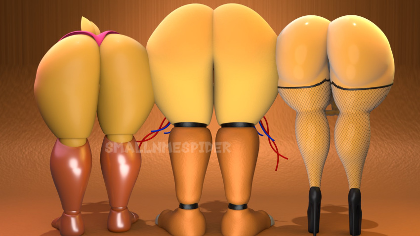 16:9 animatronic anthro avian bent_over big_breasts big_butt bird breasts butt butt_size_difference clothing digital_media_(artwork) female five_nights_at_freddy's five_nights_at_freddy's_2 footwear group hi_res high_heels huge_butt humanoid machine panties presenting presenting_hindquarters robot robot_humanoid scottgames simple_background smallnmespider take_your_pick thick_thighs toy_chica_(fnaf) trio underwear watermark wide_hips widescreen withered_chica_(fnaf)
