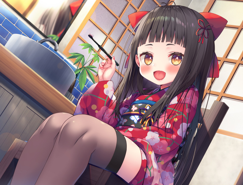 asa_no_ha kimono tagme thighhighs whisp