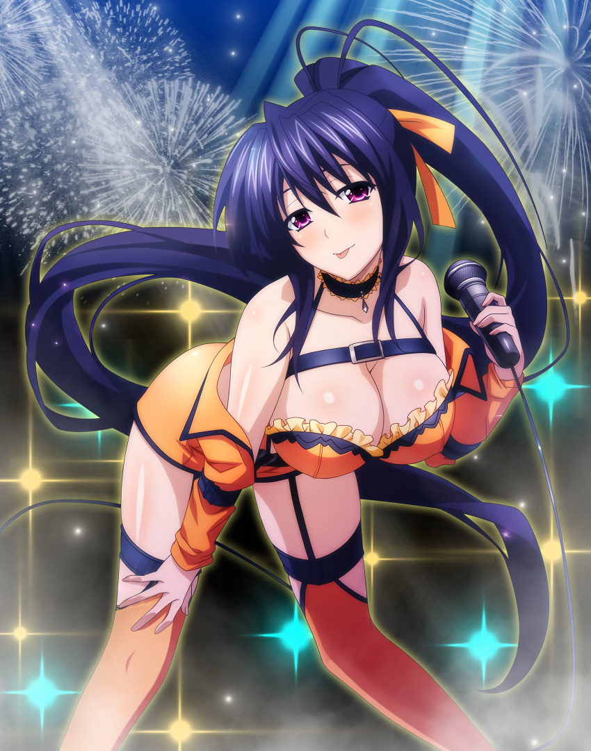 cleavage highschool_dxd himejima_akeno shadowart tagme