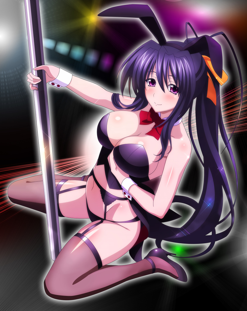 cleavage erect_nipples highschool_dxd himejima_akeno shadowart