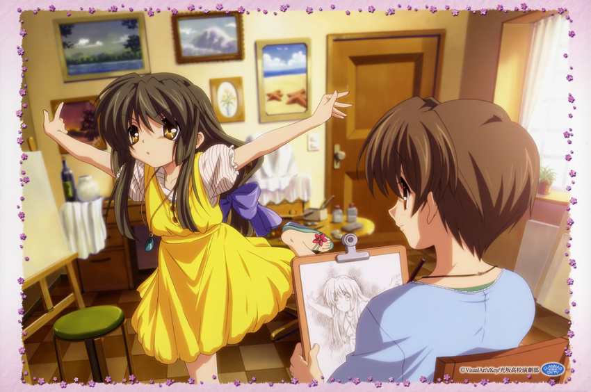 calendar clannad ibuki_fuuko ibuki_kouko tagme