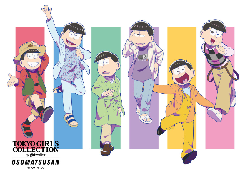 matsuno_choromatsu matsuno_ichimatsu matsuno_juushimatsu matsuno_karamatsu matsuno_osomatsu matsuno_todomatsu osomatsu-san tagme