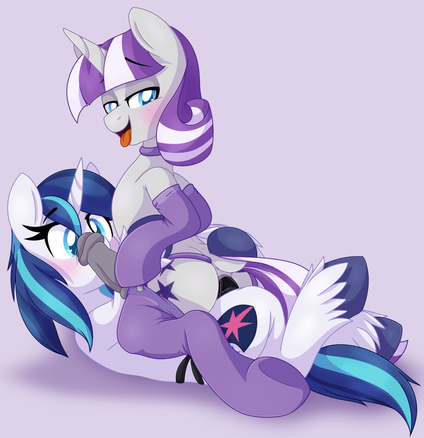 absurd_res anal anal_penetration animal_genitalia animal_penis blush bodily_fluids cowgirl_position crossgender dildo duo equid equine equine_penis erection female feral friendship_is_magic genital_fluids genitals hasbro hi_res horn incest_(lore) mammal my_little_pony on_bottom on_top parent_and_daughter pearlyiridescence penetration penis precum sex sex_toy shining_armor_(mlp) strapon strapon_sex toying_partner twilight_velvet_(mlp) unicorn