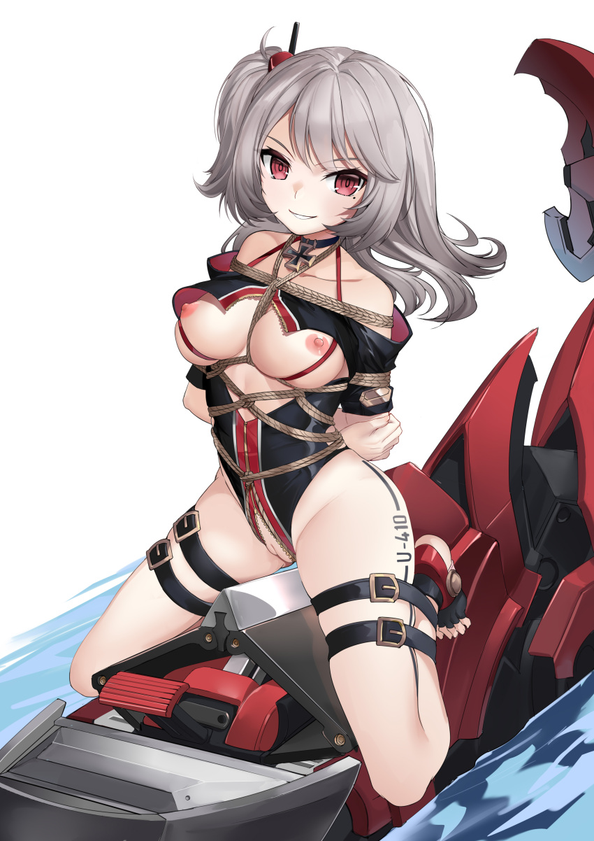 463_jun azur_lane bondage pussy u-410_(azur_lane)