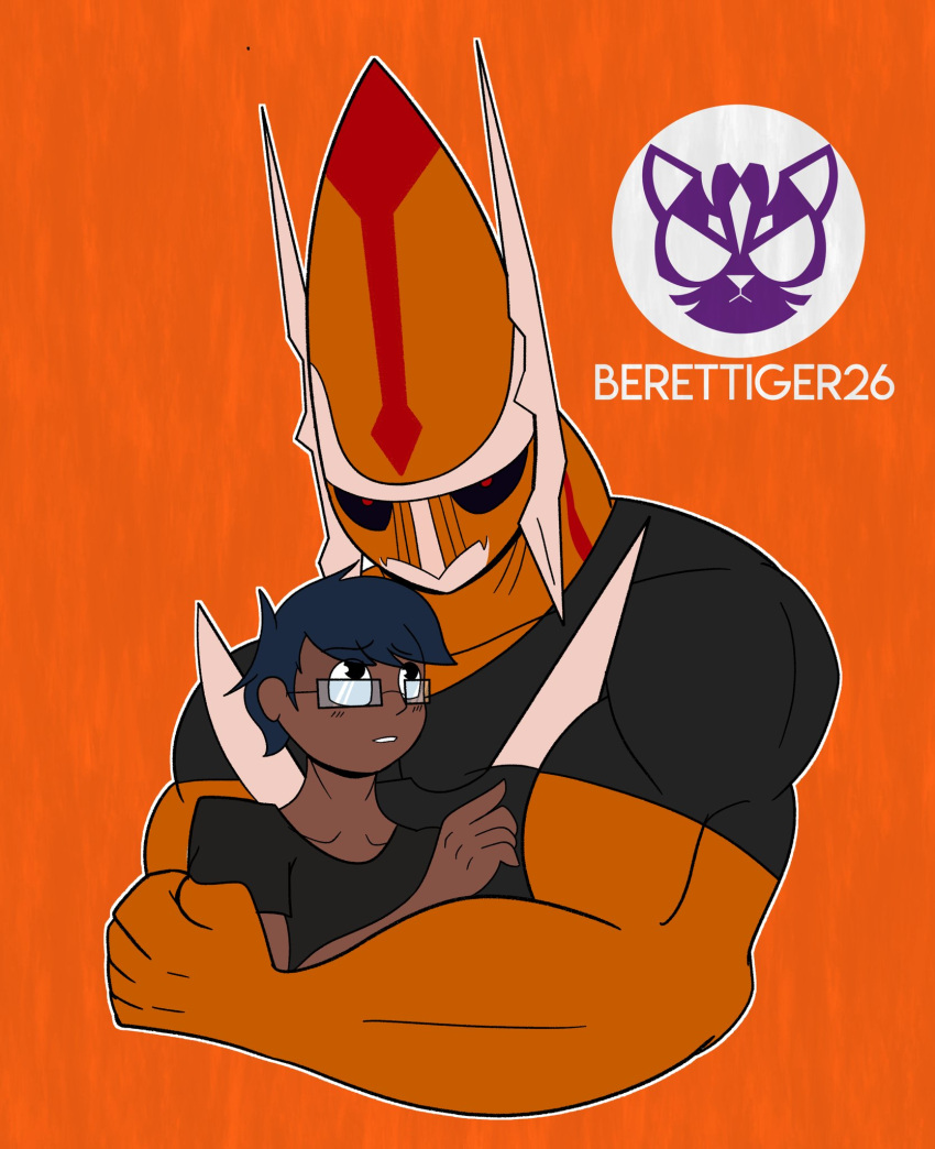 anthro berettiger26 blush clothed clothing digital_media_(artwork) dragon duo hair hi_res human humanoid male male/male mammal muscular muscular_male nintendo pok&eacute;mon pok&eacute;mon_(species) roninjinn simple_background valcan_robinson video_games