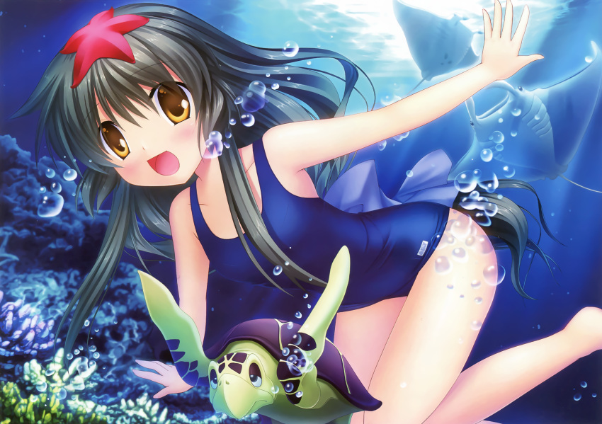 clannad hinoue_itaru ibuki_fuuko key school_swimsuit swimsuits tagme