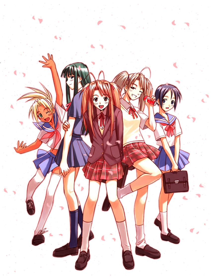 akamatsu_ken aoyama_motoko kaolla_su love_hina maehara_shinobu narusegawa_naru