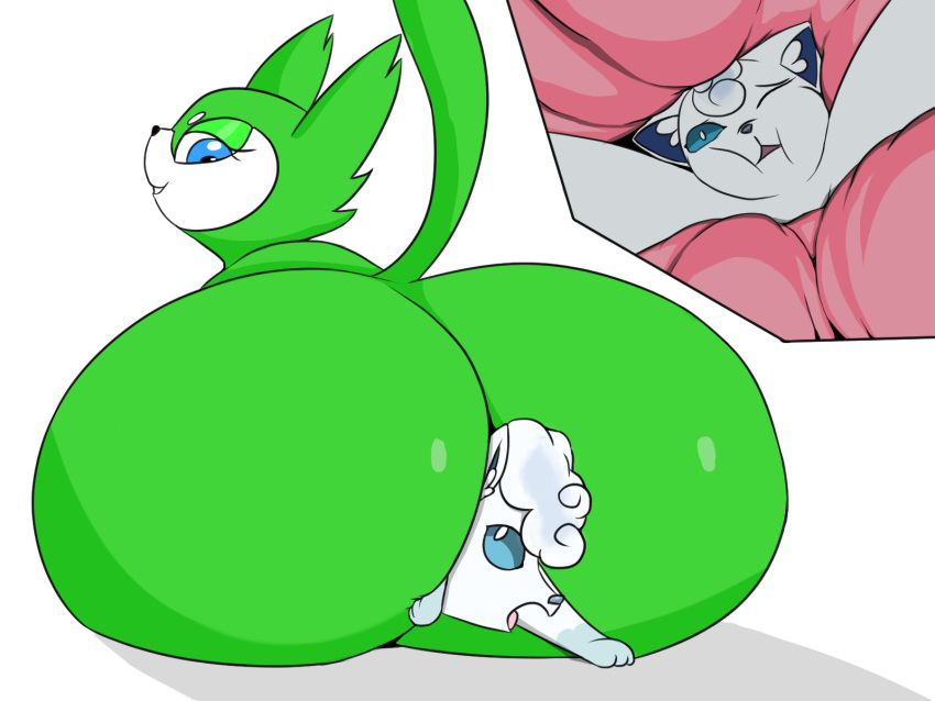 4:3 alolan_vulpix anal anal_vore big_butt butt cimche female hi_res internal male male/female nintendo pok&eacute;mon pok&eacute;mon_(species) purrloin regional_form_(pok&eacute;mon) video_games vore wide_eyed wide_hips