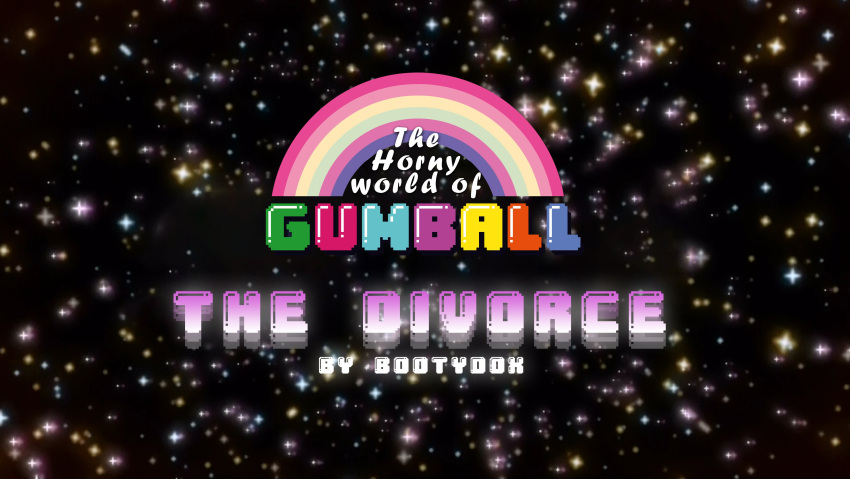 absurd_res bootydox cartoon_network colorful cover cover_art cover_page english_text hi_res multicolor night pixel pixelated rainbow simple_background space star text the_amazing_world_of_gumball zero_pictured