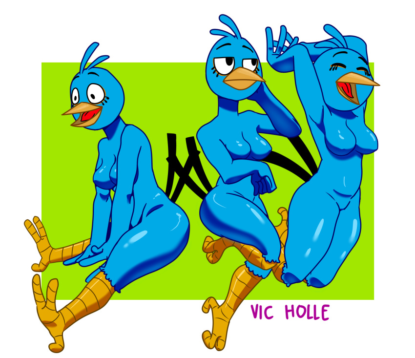 angry_birds anthro avian bird blue_bird crossgender female group hi_res vic_holle video_games